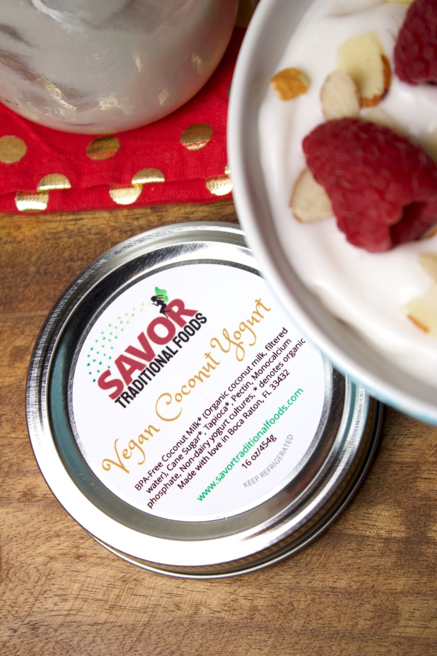 Vegan Coconut Yogurt - Unsweetened